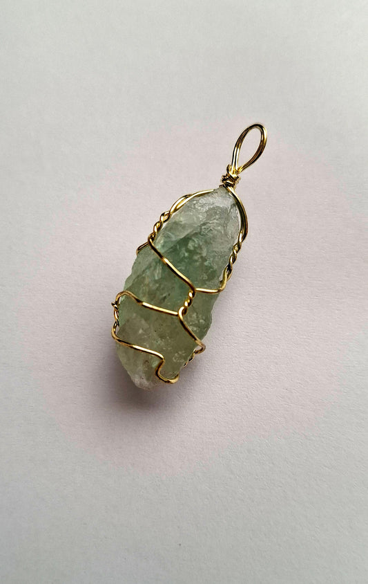 Enchanted Green Zoisite Amulet – Vitality, Growth & Heart Energy