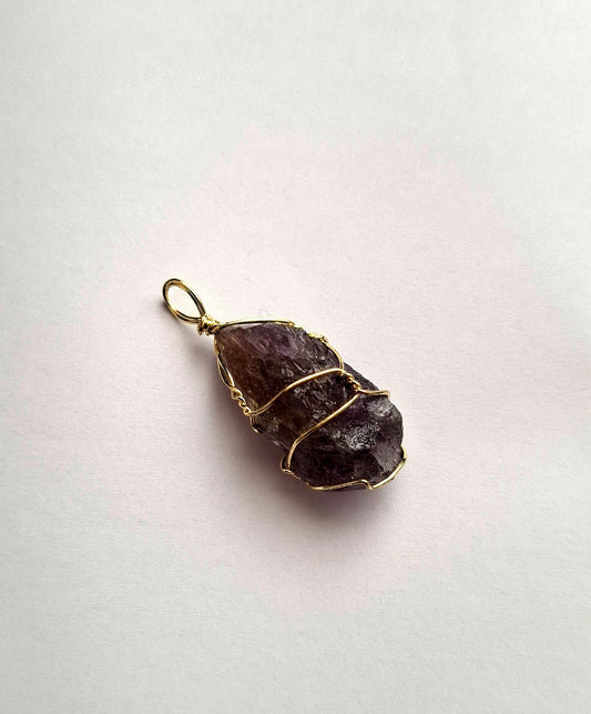 Enchanted Amethyst Amulet – Clarity, Protection & Spiritual Insight
